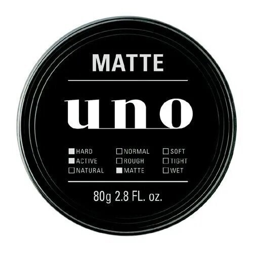 Shiseido Uno Mati efektiga juuksevaha 80 g цена и информация | Viimistlusvahendid juustele | kaup24.ee