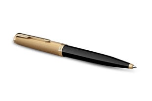 Перьевая ручка Parker 51 Deluxe Black Gt цена и информация | Письменные принадлежности | kaup24.ee