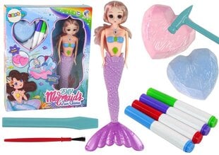 Loominguline komplekt Merineitsi Lean Toys hind ja info | Tüdrukute mänguasjad | kaup24.ee