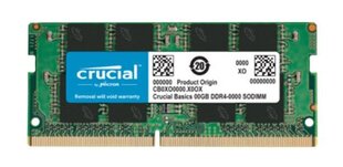 Crucial CB4GS2666 memory module 4 GB 1 x 4 GB DDR4 2666 MHz цена и информация | crucial Компьютерная техника | kaup24.ee