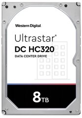 Western Digital Ultrastar DC HC320 3.5" 8000 GB Serial ATA III цена и информация | Внутренние жёсткие диски (HDD, SSD, Hybrid) | kaup24.ee