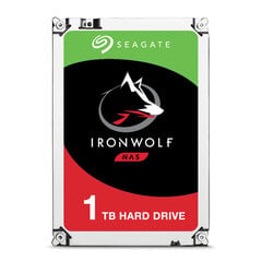 Жесткий диск Seagate IRONWOLF NAS 3.5&quot; Sata III цена и информация | Внутренние жёсткие диски (HDD, SSD, Hybrid) | kaup24.ee