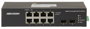 КОММУТАТОР POE DS-3T0510HP-E/HS, 8-ПОРТОВЫЙ SFP Hikvision цена и информация | Коммутаторы (Switch) | kaup24.ee