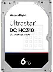 Western Digital Ultrastar 7K6 3,5 дюйма, 6000 ГБ, Serial ATA III цена и информация | Внутренние жёсткие диски (HDD, SSD, Hybrid) | kaup24.ee