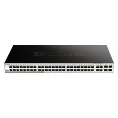 Интеллектуальный коммутатор D-LINK DGS-1210-52/E 48 10/100/1000 цена и информация | Коммутаторы (Switch) | kaup24.ee