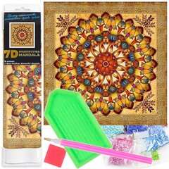 Teemantmosaiik Mandala 7D 65599, 30 x 30 cm цена и информация | Алмазная мозаика | kaup24.ee