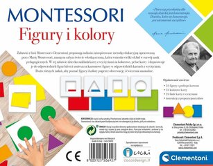 Montessori figuurid ja värvid Clementoni цена и информация | Настольные игры, головоломки | kaup24.ee