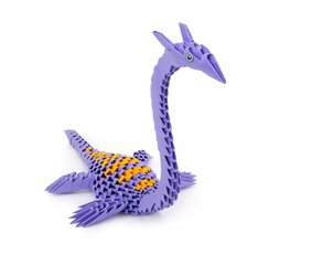 3D origami plesosaurus Aleksander цена и информация | Развивающие игрушки | kaup24.ee