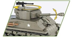 Konstruktor Cobi ajalooline kollektsioon WW2 M4A3E8 Shermani tank цена и информация | Конструкторы и кубики | kaup24.ee