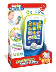 Laste nutitelefon Clementoni Touch & Play hind ja info | Arendavad mänguasjad | kaup24.ee