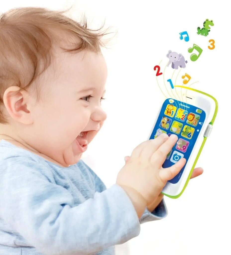 Laste nutitelefon Clementoni Touch & Play hind ja info | Arendavad mänguasjad | kaup24.ee