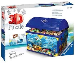 3D-mõistatus Ravensburgeri aardelaegas veealune maailm hind ja info | Pusled | kaup24.ee