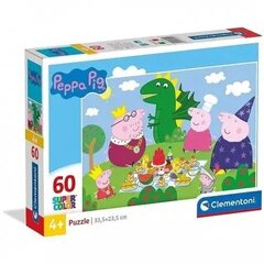 Pusle Clementoni Peppa Pig, 60 tk hind ja info | Pusled | kaup24.ee