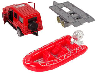 Päästeautode komplekt Lean Toys hind ja info | Poiste mänguasjad | kaup24.ee