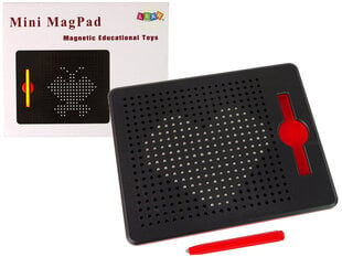 Magnettahvel kuulidega Mini MagPad, must hind ja info | Arendavad mänguasjad | kaup24.ee