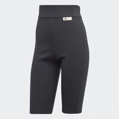 Naiste lühikesed püksid Adidas Studio Lounge Ribbed, must hind ja info | Naiste spordiriided | kaup24.ee