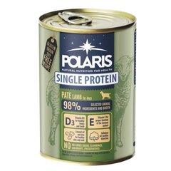 Polaris single protein pate lamb 6x400g. цена и информация | Polaris Товары для животных | kaup24.ee