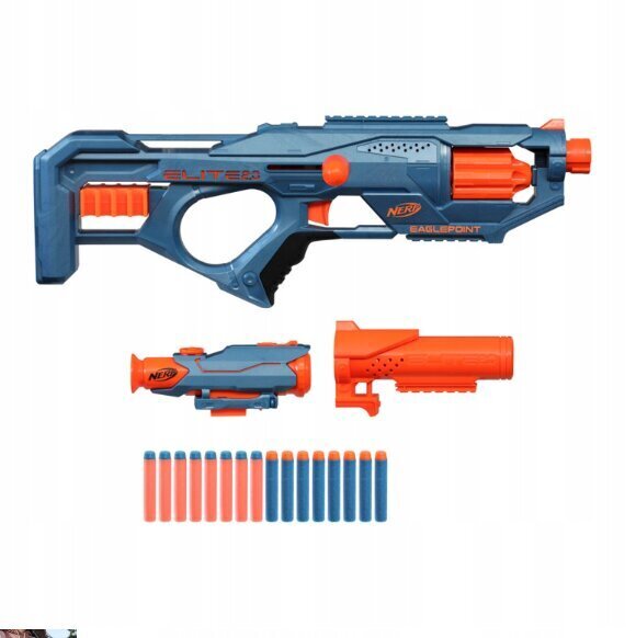 Mängupüstol Nerf Elite 2.0 Eaglepoint RD-8 ja pehme padi Cat, 50 cm hind ja info | Poiste mänguasjad | kaup24.ee