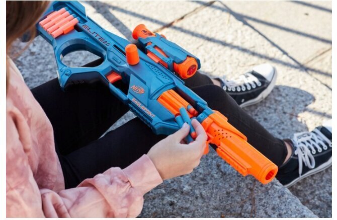 Mängupüstol Nerf Elite 2.0 Eaglepoint RD-8 ja pehme padi Cat, 50 cm цена и информация | Poiste mänguasjad | kaup24.ee