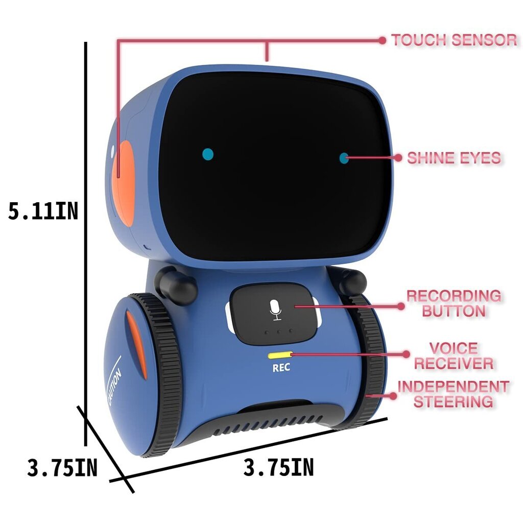 Nutikas robotmänguasi Smurf hind ja info | Poiste mänguasjad | kaup24.ee