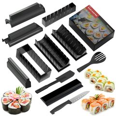 Sushi valmistamise komplekt 11 ühes цена и информация | Столовые и кухонные приборы | kaup24.ee