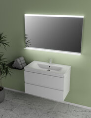 LED-peegel, riiuliga, Marilyn, IP44, 120x70cm цена и информация | Подвесные зеркала | kaup24.ee