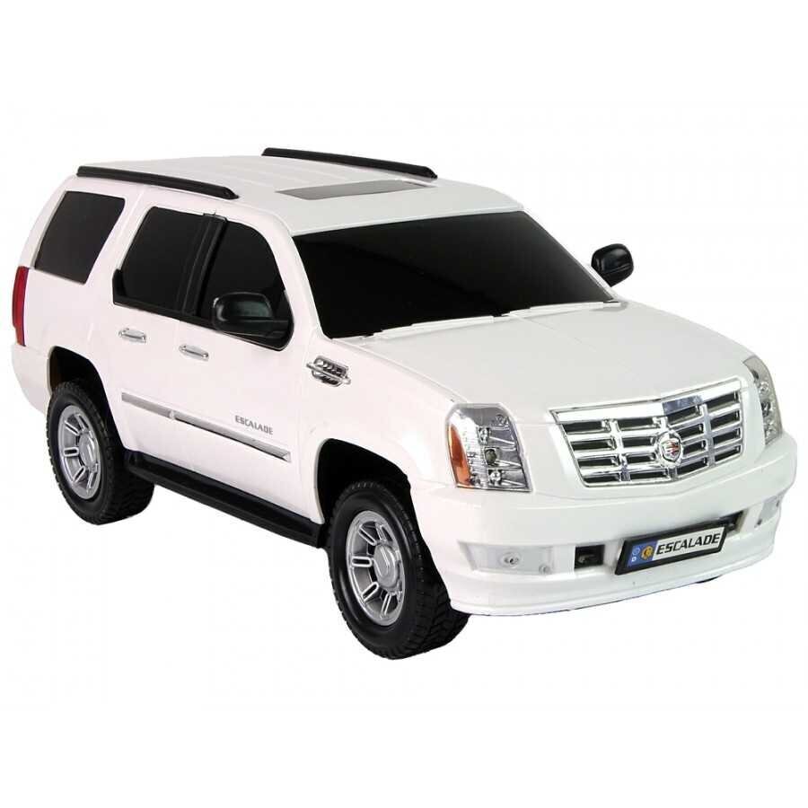 Kaugjuhtimispuldiga auto Cadillac Escalade Lean Toys, valge цена и информация | Poiste mänguasjad | kaup24.ee