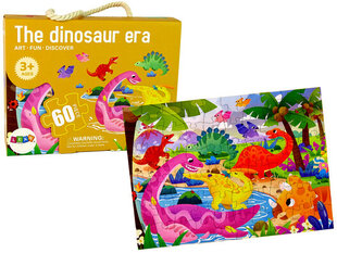 Pusle The dinosaur era, 60 o. hind ja info | Poiste mänguasjad | kaup24.ee