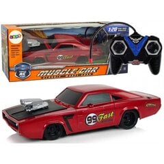 Kaugjuhitav sportlik Muscle Car auto Lean Toys hind ja info | Poiste mänguasjad | kaup24.ee