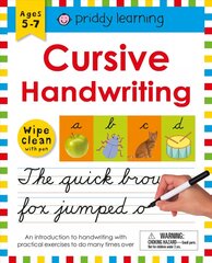 Wipe Clean Workbook: Cursive Handwriting: Ages 5-7; Wipe-Clean with Pen цена и информация | Книги для подростков и молодежи | kaup24.ee