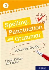 Get It Right: KS3; 11-14: Spelling, Punctuation and Grammar Answer Book 2 цена и информация | Книги для подростков и молодежи | kaup24.ee