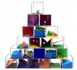 Puzzle kuubikud, osavus, mõistatused, 24 tükki цена и информация | Развивающие игрушки | kaup24.ee