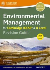 Environmental Management for Cambridge IGCSE® & O Level Revision Guide цена и информация | Книги для подростков и молодежи | kaup24.ee