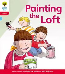 Oxford Reading Tree: Level 4: Floppy's Phonics Fiction: Painting the Loft hind ja info | Noortekirjandus | kaup24.ee