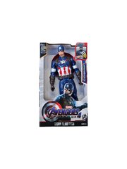 Avengers kangelasefiguur Captain America / Kapten Ameerika, 28 cm, heliefektidega цена и информация | Игрушки для мальчиков | kaup24.ee