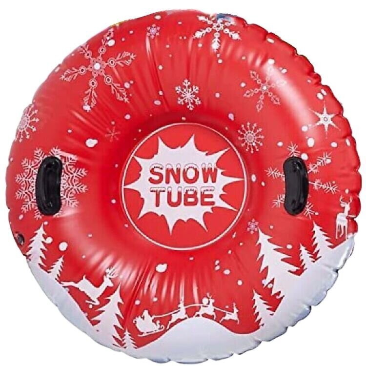 Täispuhutav lumetuub, punane 120cm hind ja info | Kelgud, lumetuubid ja liulauad | kaup24.ee