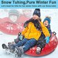 Täispuhutav lumetuub, punane 120cm цена и информация | Kelgud, lumetuubid ja liulauad | kaup24.ee