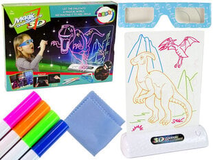 Joonistuslaud Lean Toys Dinosaurused 3D цена и информация | Развивающие игрушки | kaup24.ee