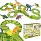 Võidusõidurada Dinosaurus Park Mega Set XXL Springos, 320 d. цена и информация | Poiste mänguasjad | kaup24.ee