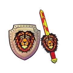 Rüütli mõõga ja kilbi komplekt Lion Lean Toys hind ja info | Poiste mänguasjad | kaup24.ee