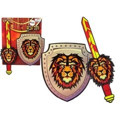 Rüütli mõõga ja kilbi komplekt Lion Lean Toys hind ja info | Poiste mänguasjad | kaup24.ee