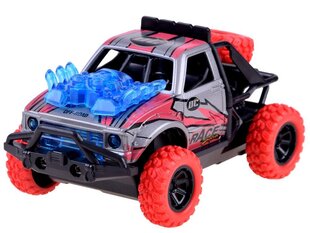 Žaislinis automobilis Predator 4x4 su garsais ir šviesom, raudonas цена и информация | Игрушки для мальчиков | kaup24.ee