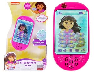 Interaktyvus telefonas Dora цена и информация | MUST Металлическая бутылочка с Ярким рисунком (без BPA) (500ml) для мальчиков от 3+ лет Серая с Машинкой | kaup24.ee