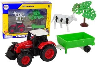Talu mänguasjade komplekt koos traktoriga Lean Toys hind ja info | Poiste mänguasjad | kaup24.ee