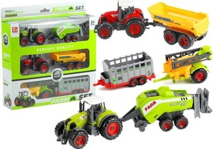 Traktorid koos haagistega цена и информация | Игрушки для мальчиков | kaup24.ee