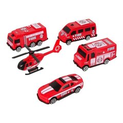 Päästeautode komplekt Lean Toys цена и информация | Игрушки для мальчиков | kaup24.ee