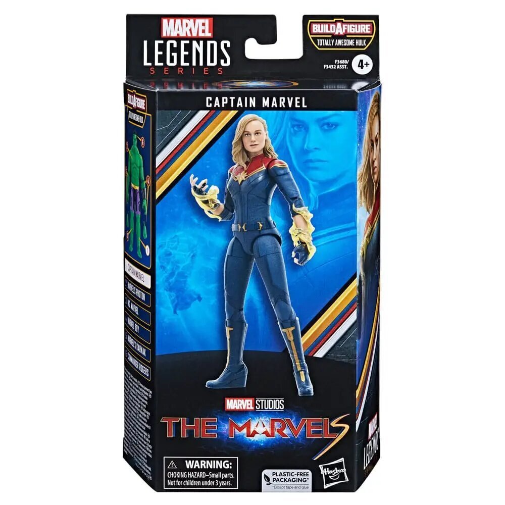 Figuur Hasbro Marvel Legends Captain Marvel hind ja info | Poiste mänguasjad | kaup24.ee