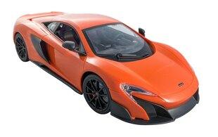 Kaugjuhtimisega auto McLaren 675LT kupee, oranž hind ja info | Poiste mänguasjad | kaup24.ee