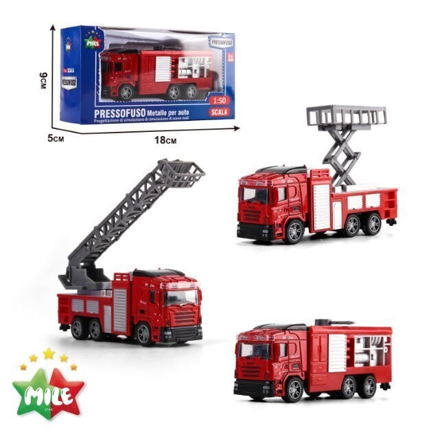 Tuletõrjeauto tõstukiga цена и информация | Poiste mänguasjad | kaup24.ee