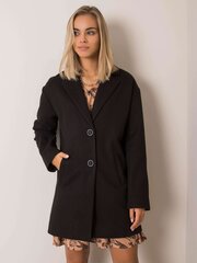Naiste mantel Yups, must цена и информация | Женские пальто | kaup24.ee